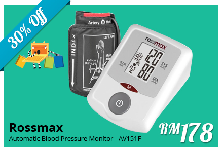Rossmax Automatic Blood Pressure Monitor - AV151F