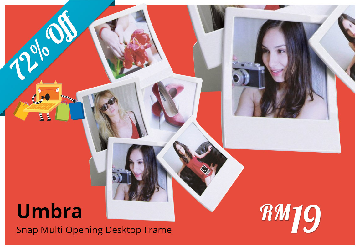 Umbra Snap Multi Opening Desktop Frame